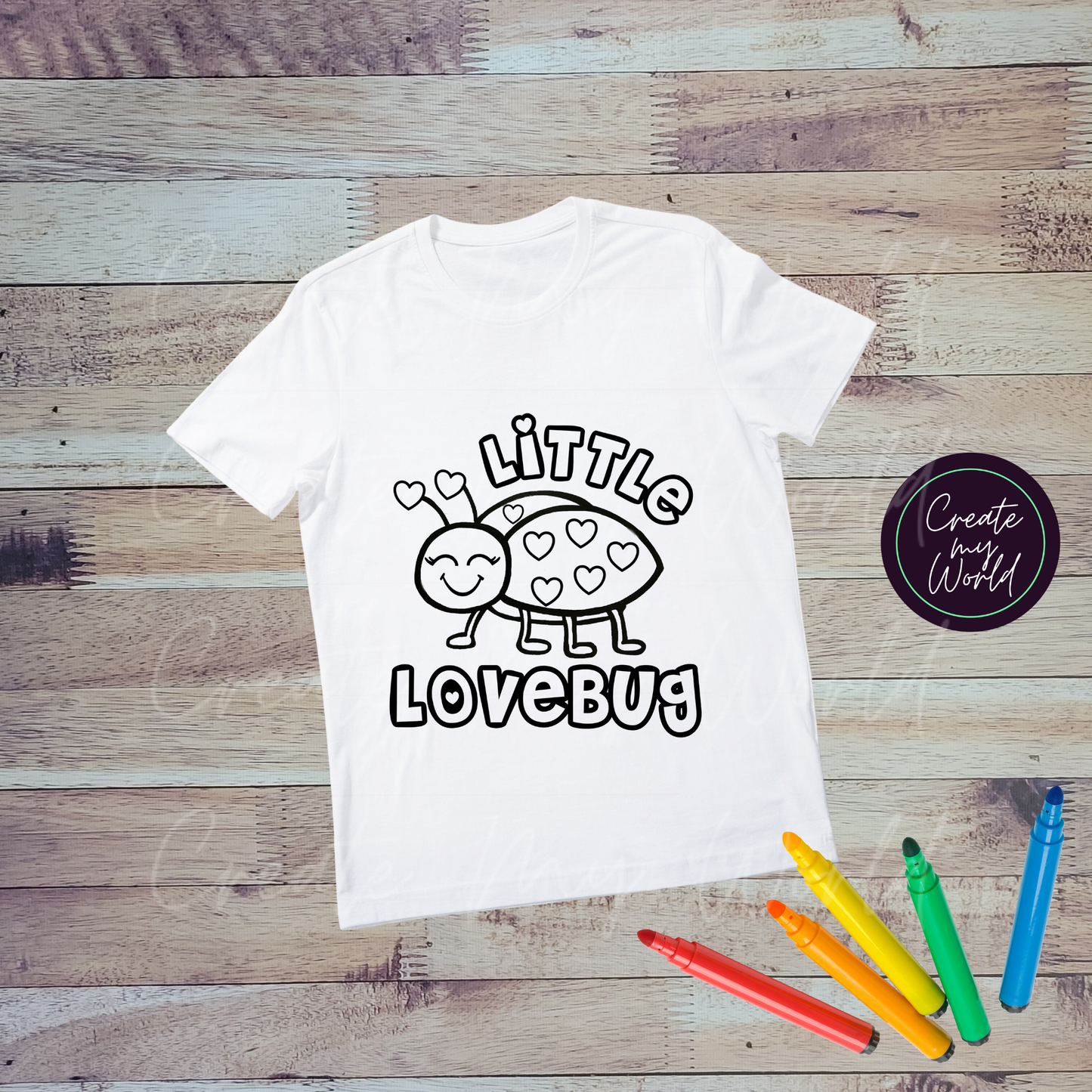 Valentine Color Me T Shirt