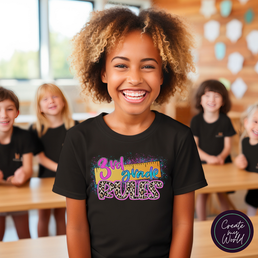 School Rules T Shirt