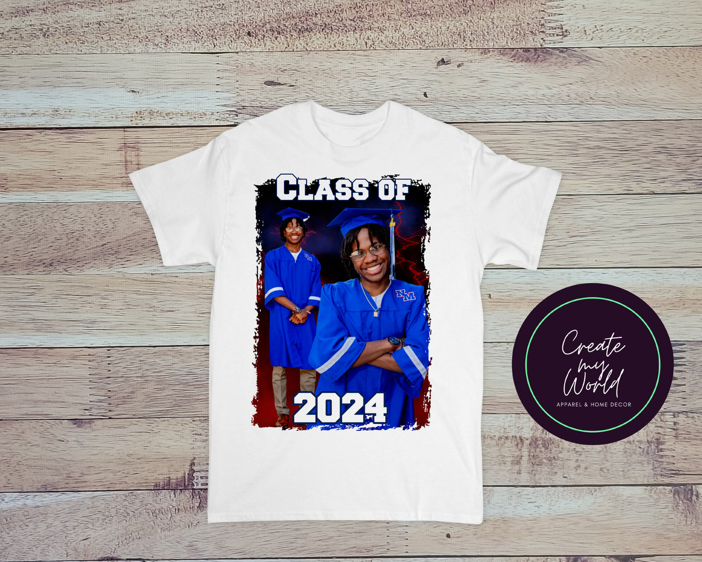 Class of 2025 Center Print Shirt