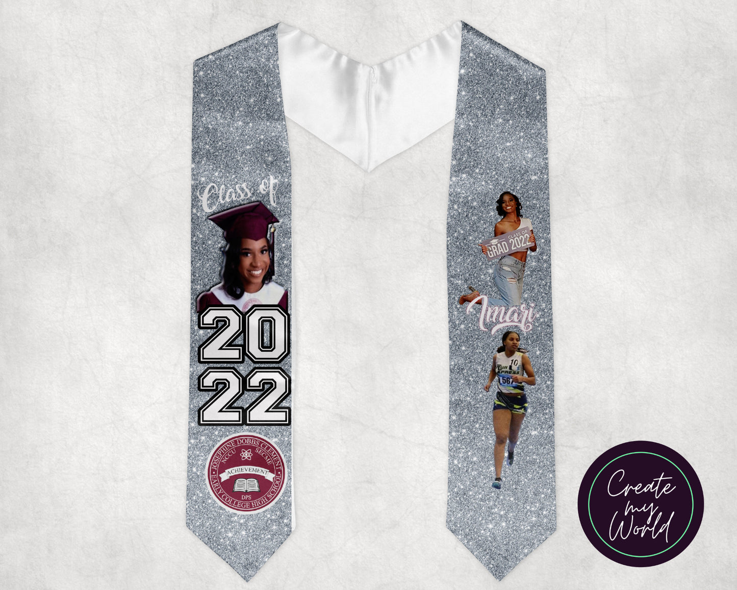 Personalized Graduation Stole