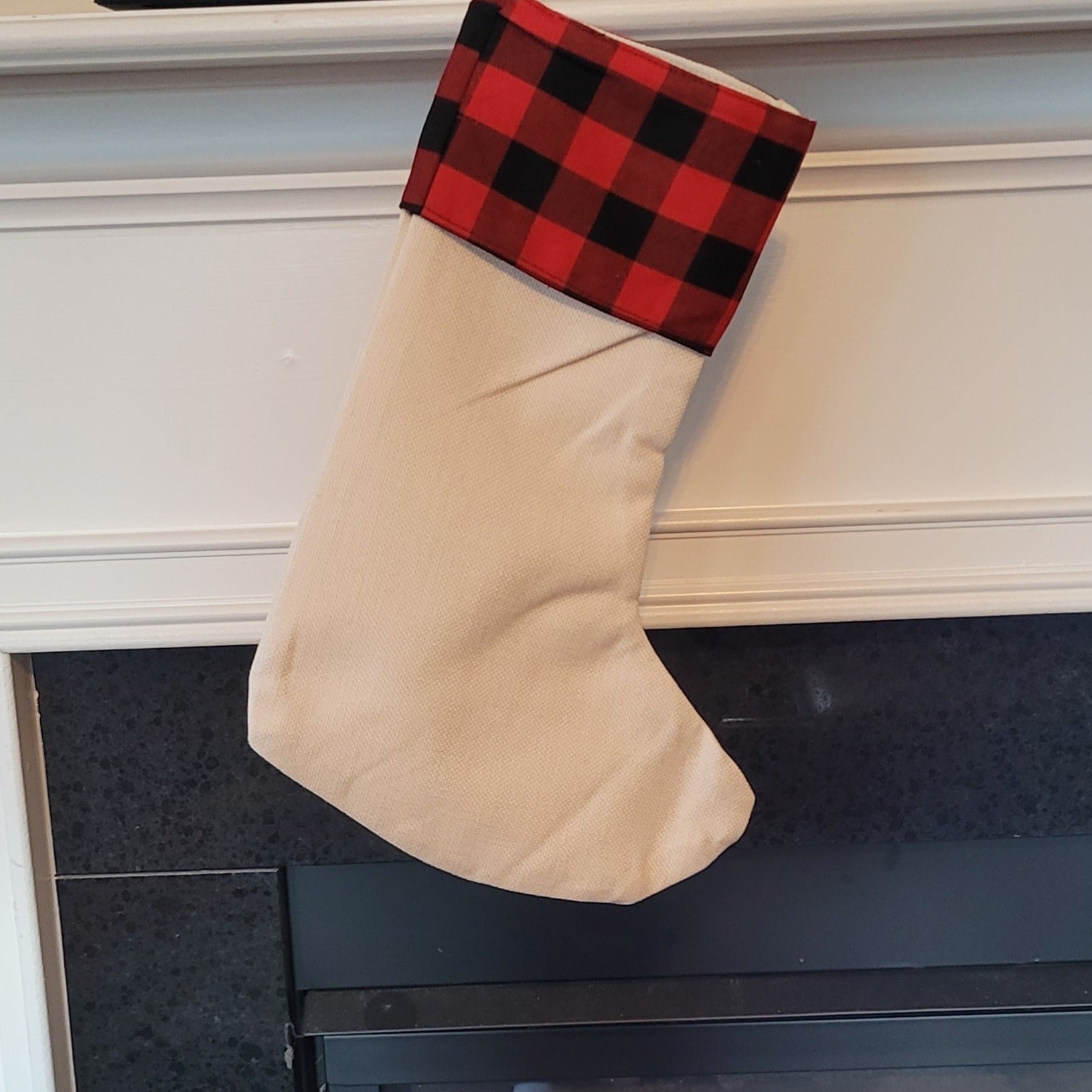 Red Plaid Stocking