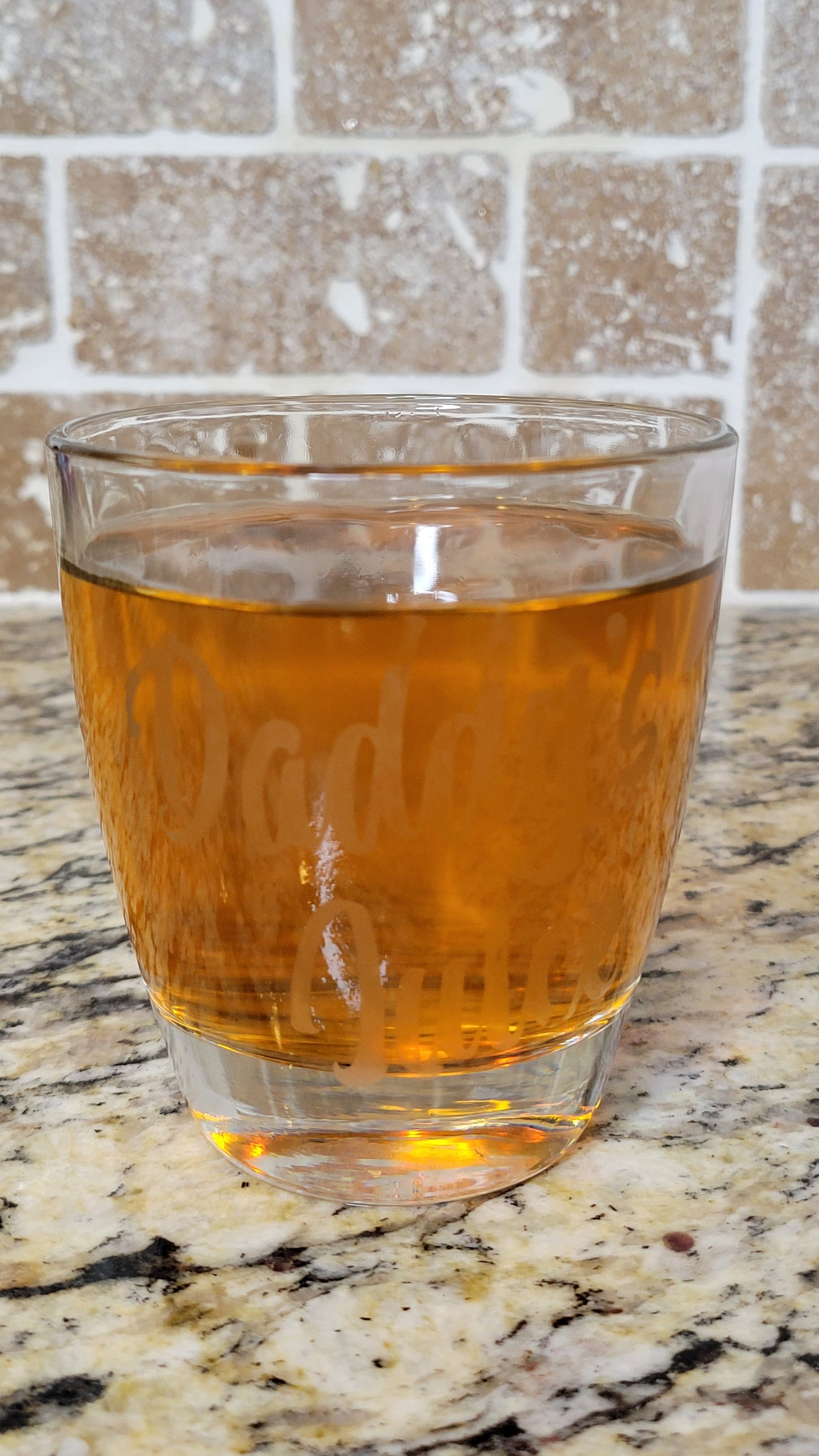 Old Fashioned Etched Glass