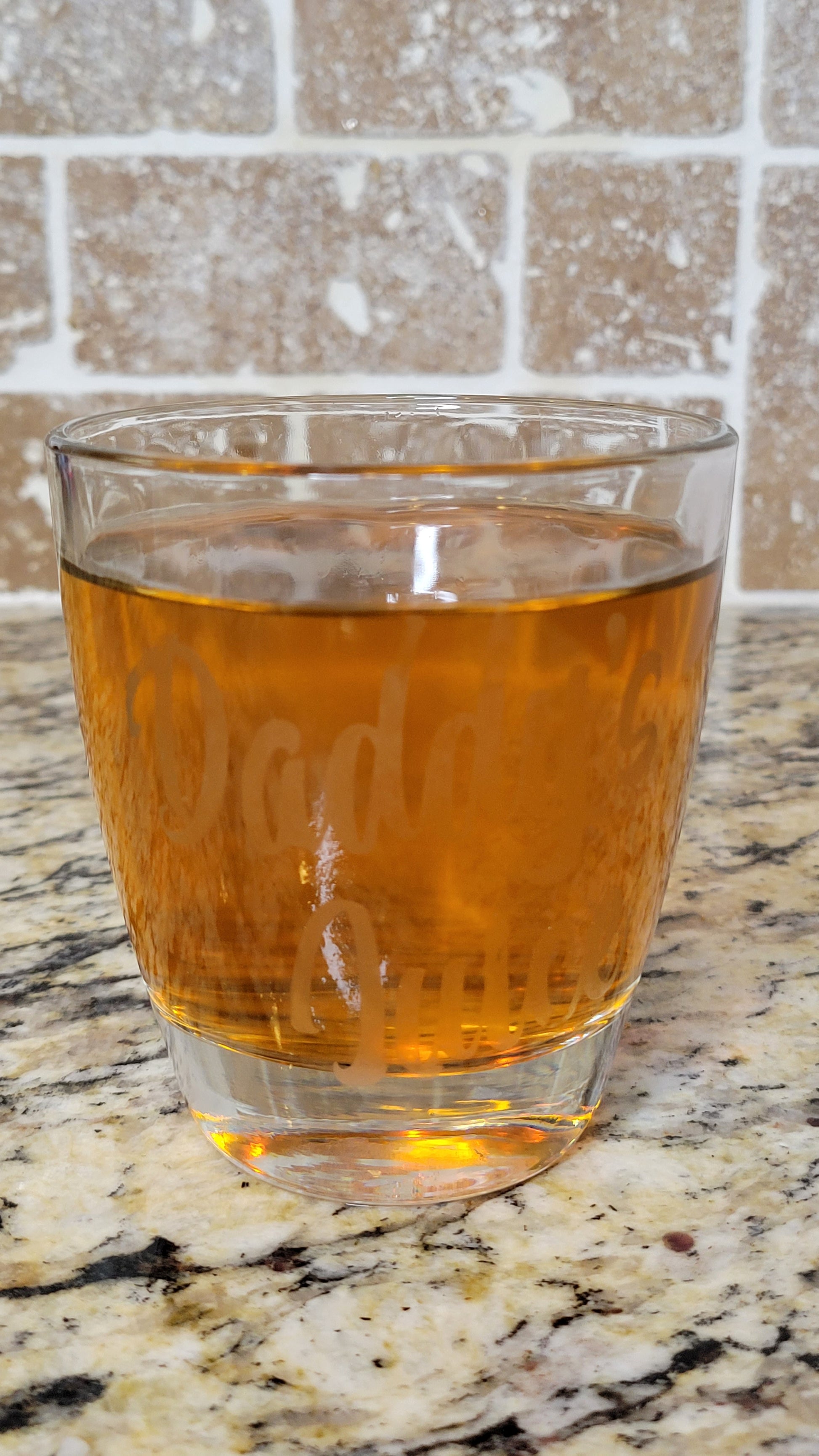 Old Fashioned Etched Glass