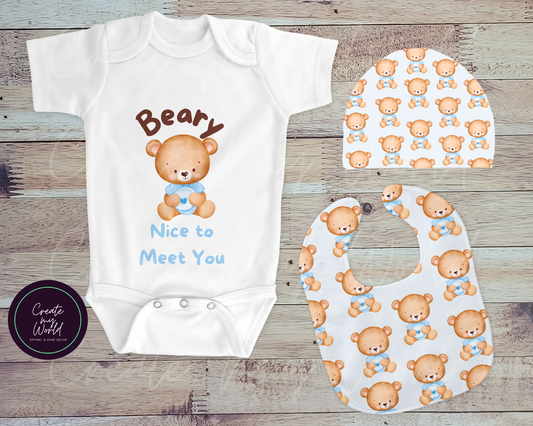 Beary Nice to Meet You Baby Gift Collection