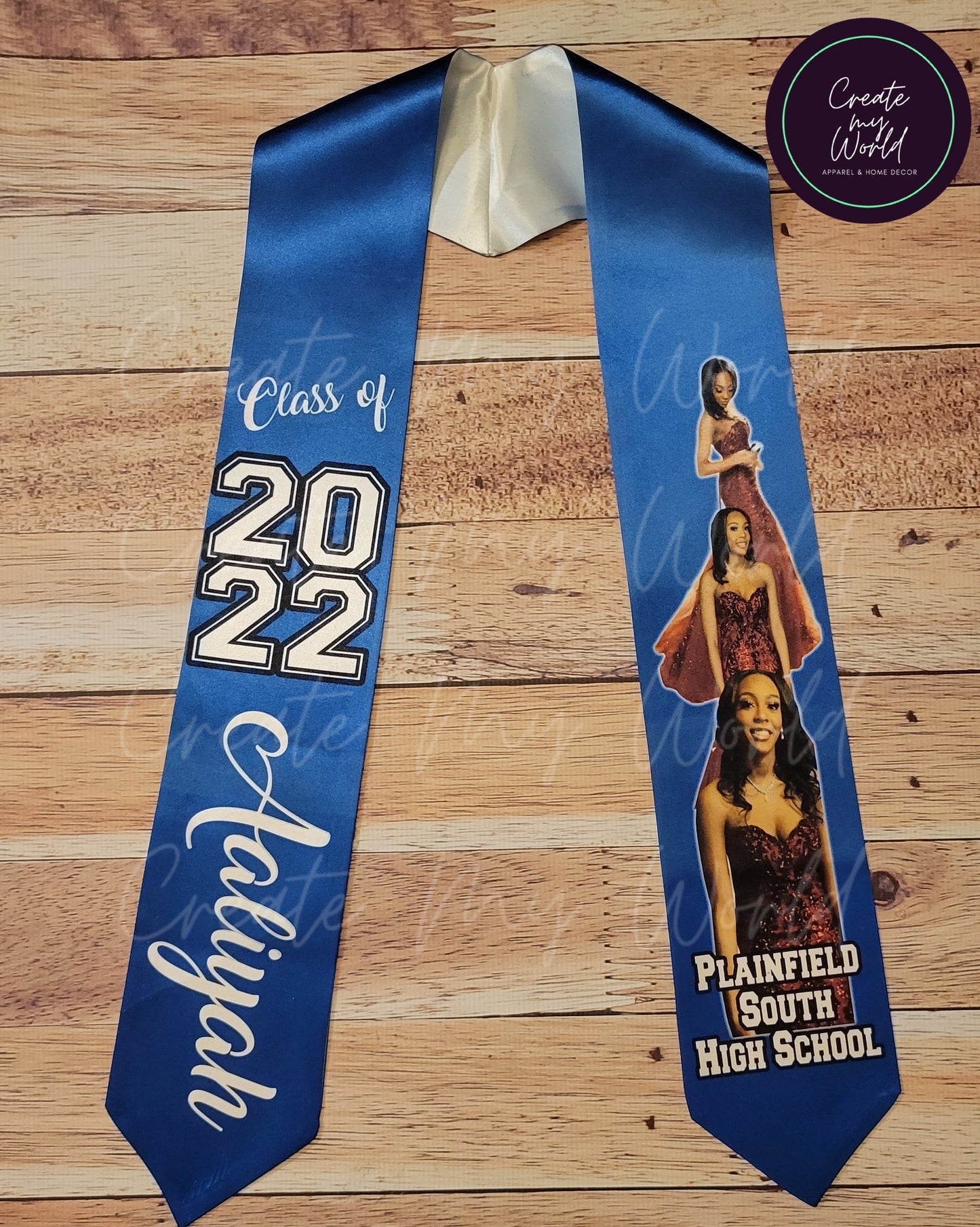 Personalized Graduation Stole