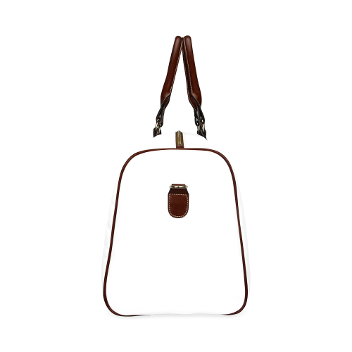 Travel Bag Side Brown Handle